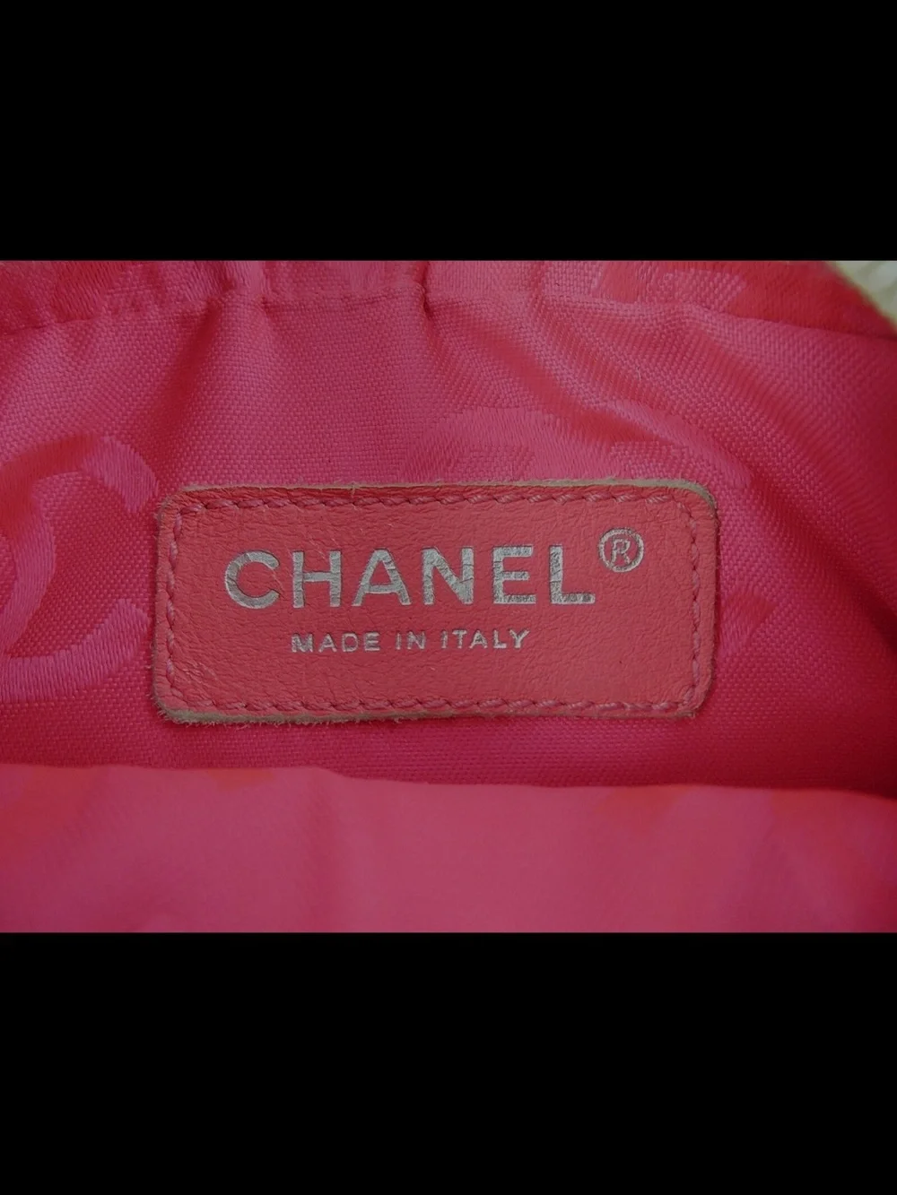 Chanel Two-Tone Quilted Crossbody Bag in Cream and Black